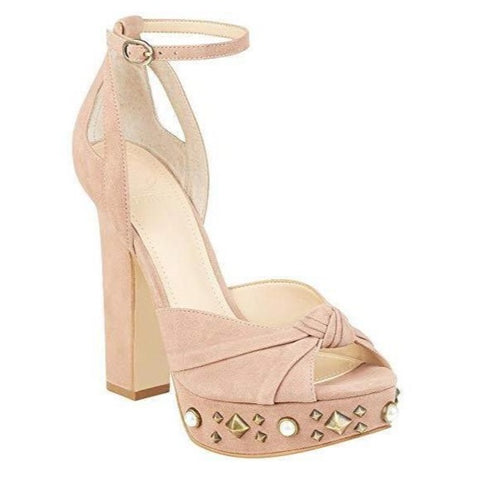Amy Strappy Slingback Mid-Heel Sandals