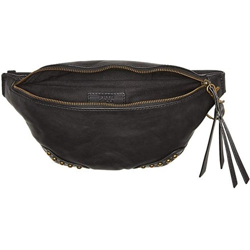 Odessa Studded Washed Leather Belt Bag