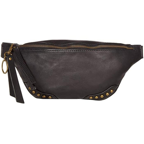 Odessa Studded Washed Leather Belt Bag