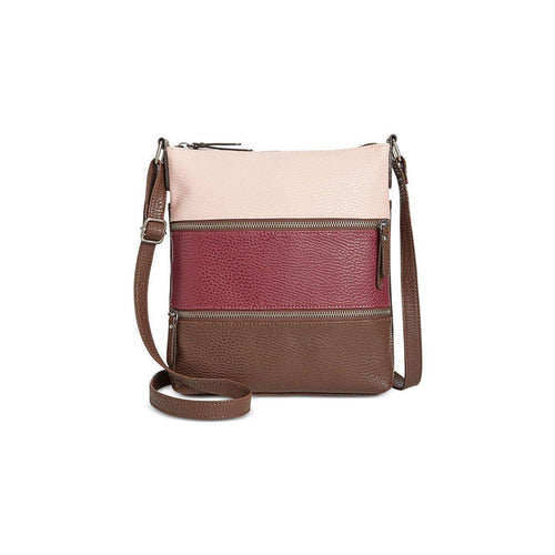 Style & Co Vyniisha Multi Zip Crossbody-Handbags & Accessories-Style & Co.-ShoeShock