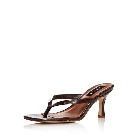 Amy Strappy Slingback Mid-Heel Sandals