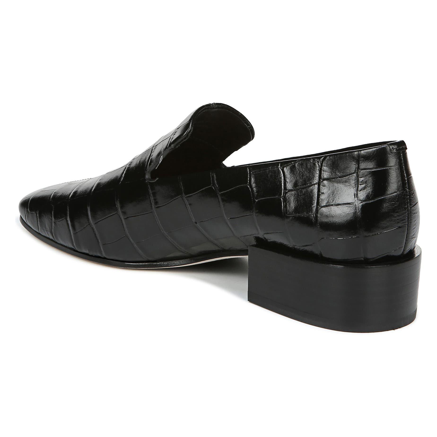 Baudelaire Embossed-Leather Loafers