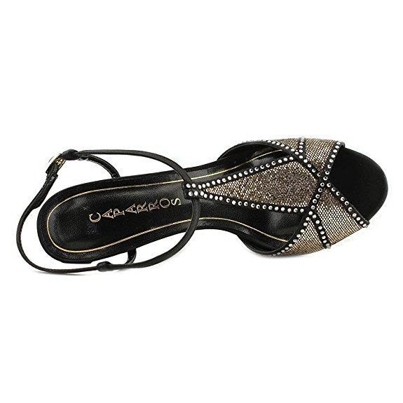 Caparros Womens Canvas Open Toe Casual T-Strap Sandals-Shoes-Caparros-6-ShoeShock
