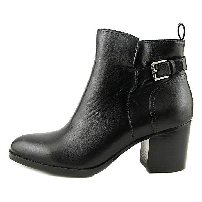 Lauren Ralph Lauren Genna Buckled Leather Ankle Boots-Shoes-Ralph Lauren-6-ShoeShock