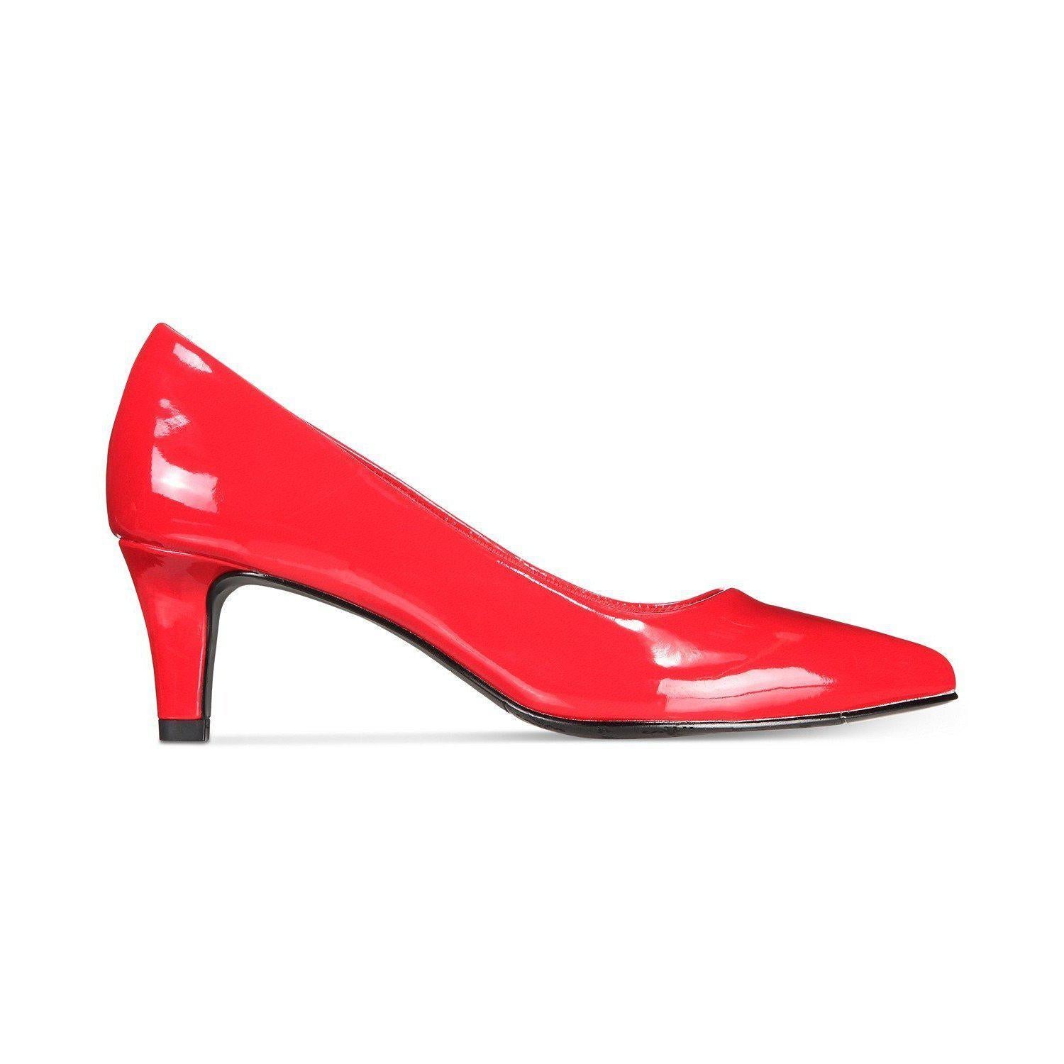 Easy Street Women's Pointe Dress Pump Red-Shoes-Easy Street-6-ShoeShock