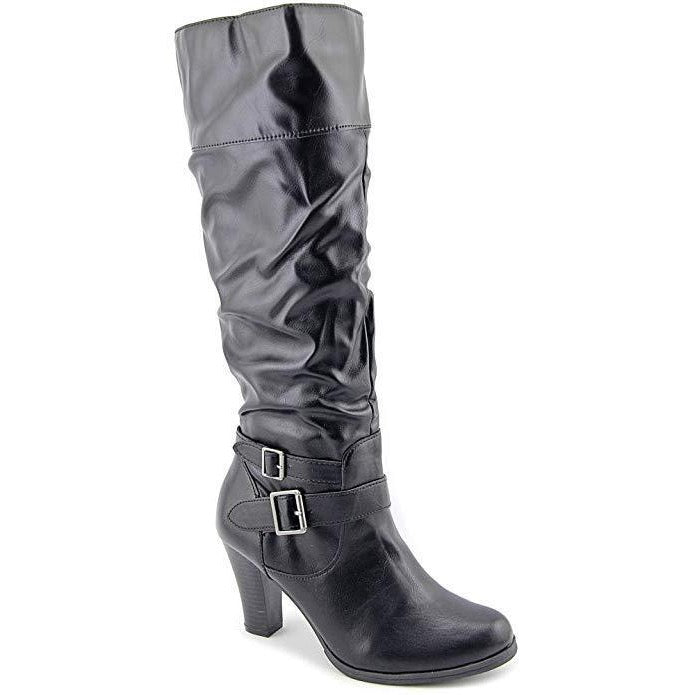 Style & Co. Rudyy Womens Slouched Boots Black-Shoes-Style & Co.-8.5-ShoeShock