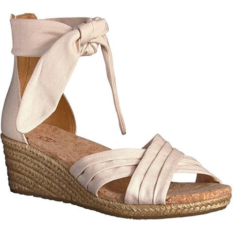 Sugar Coated Women's Rhinestone Bow Heeled Sandals