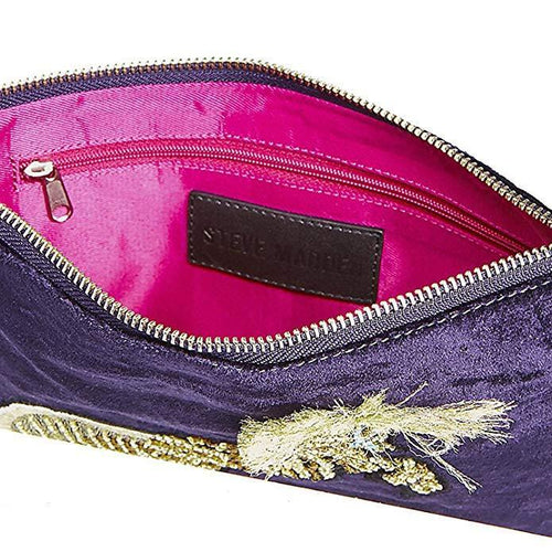 Steve Madden Velvet Pegasus Small Convertible Pouch-Handbags & Accessories-Steve Madden-ShoeShock